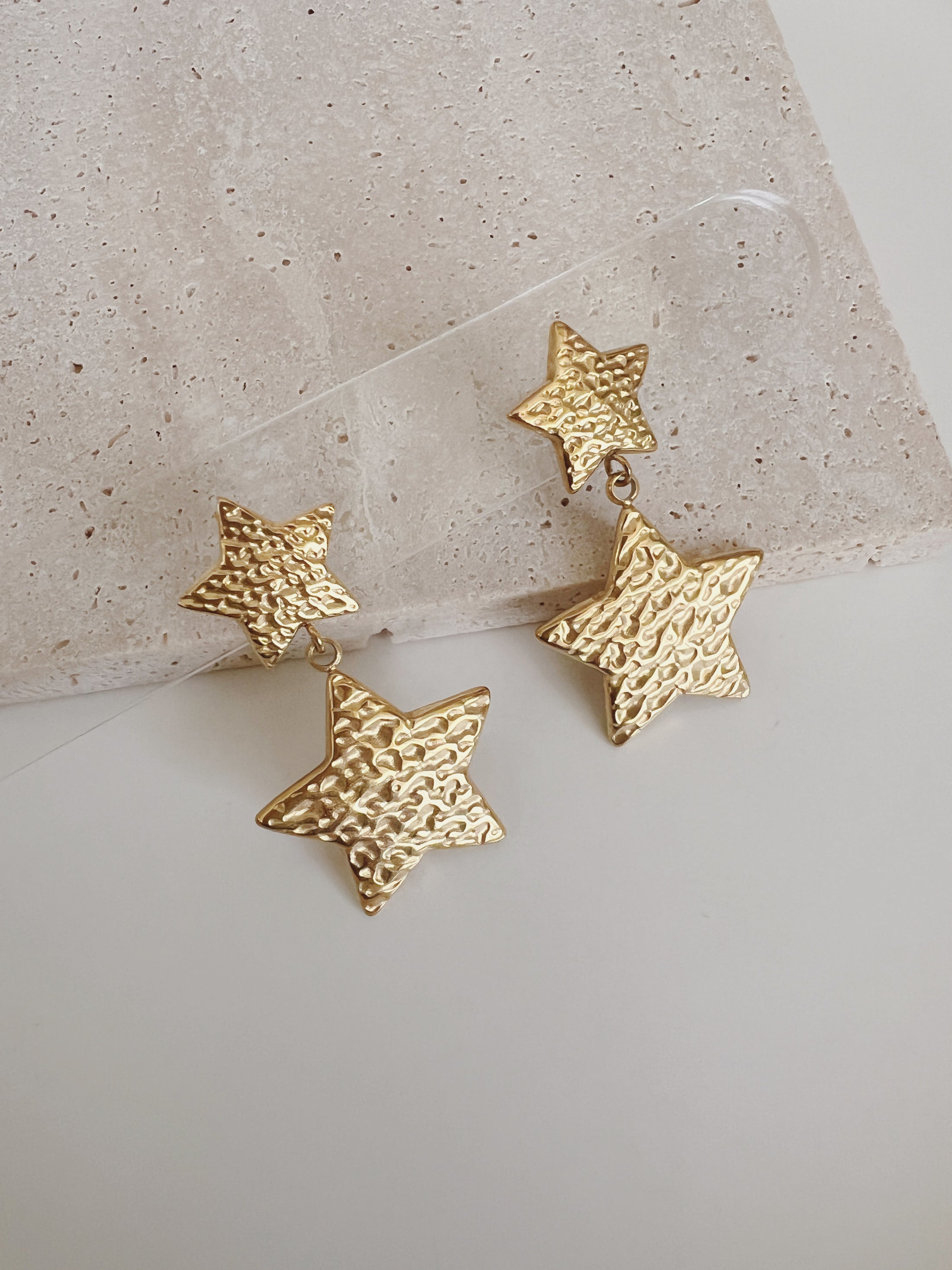 Mali star earrings