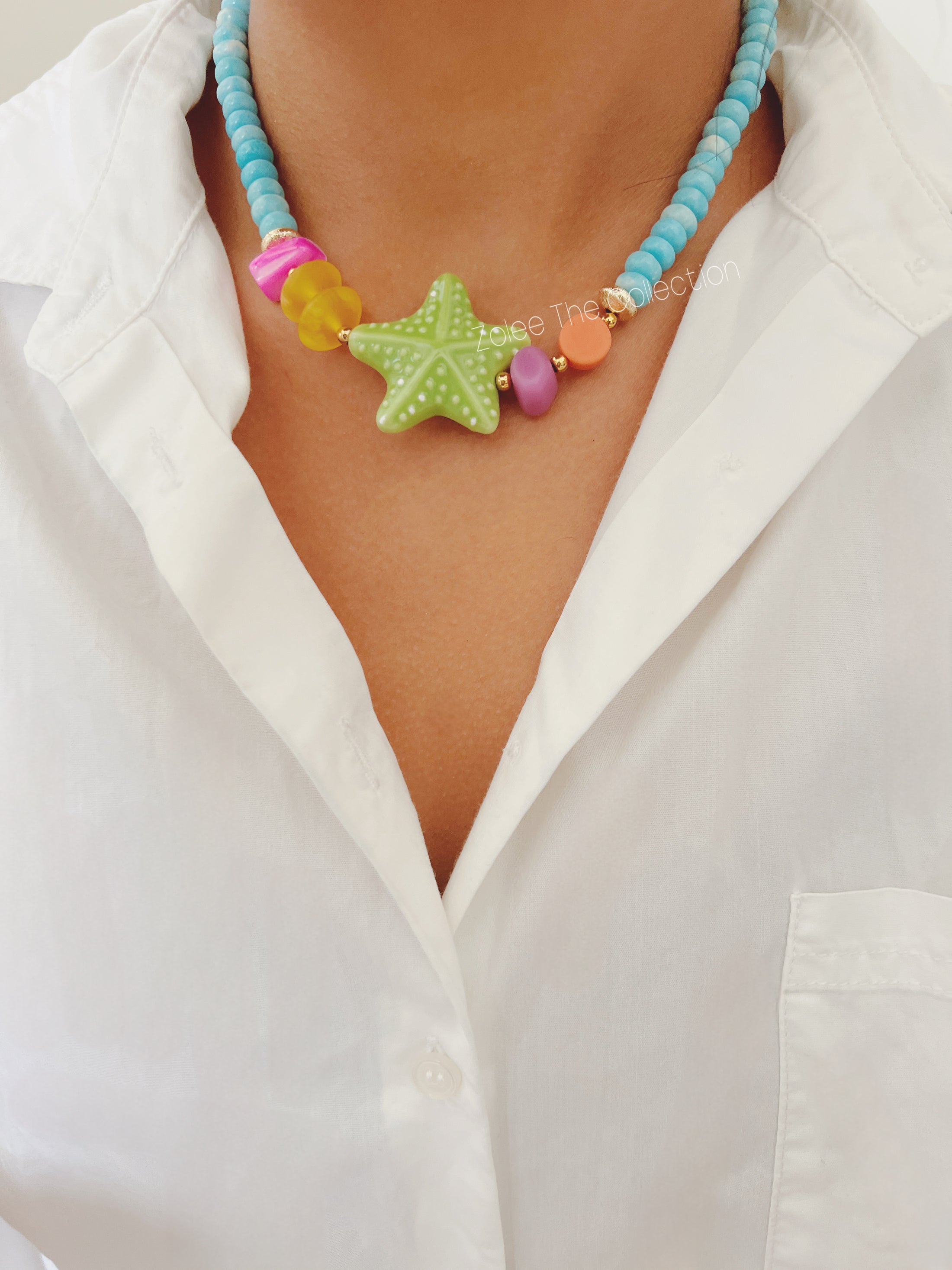 Santorini necklace