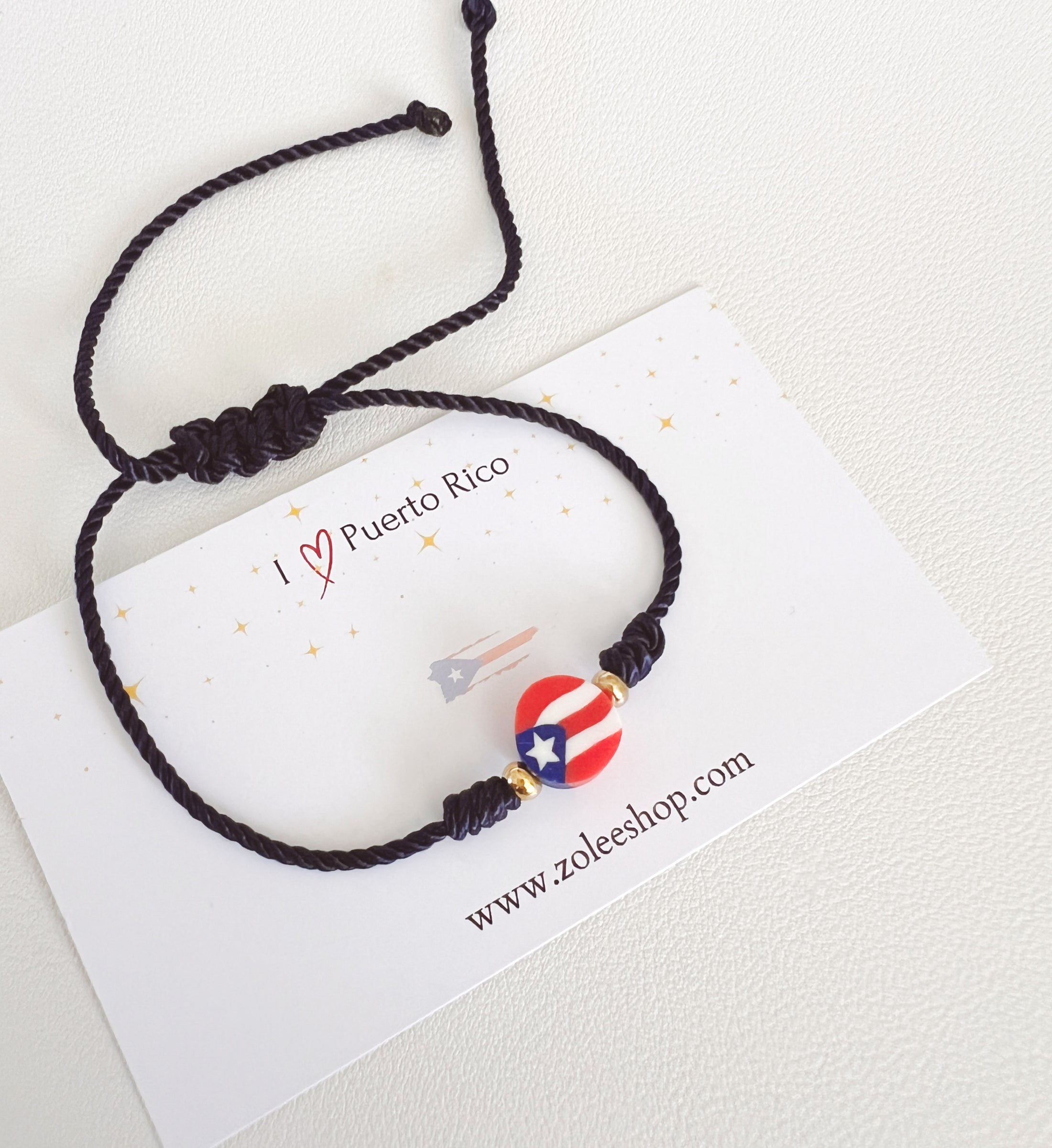 Puerto Rico unisex Flag Bracelet