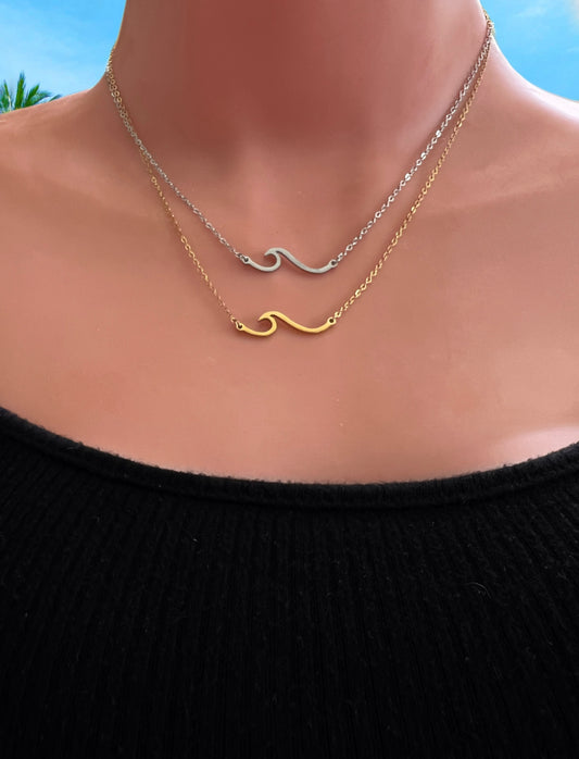 Wave necklace