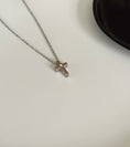 Load image into Gallery viewer, Silver Cross necklace
