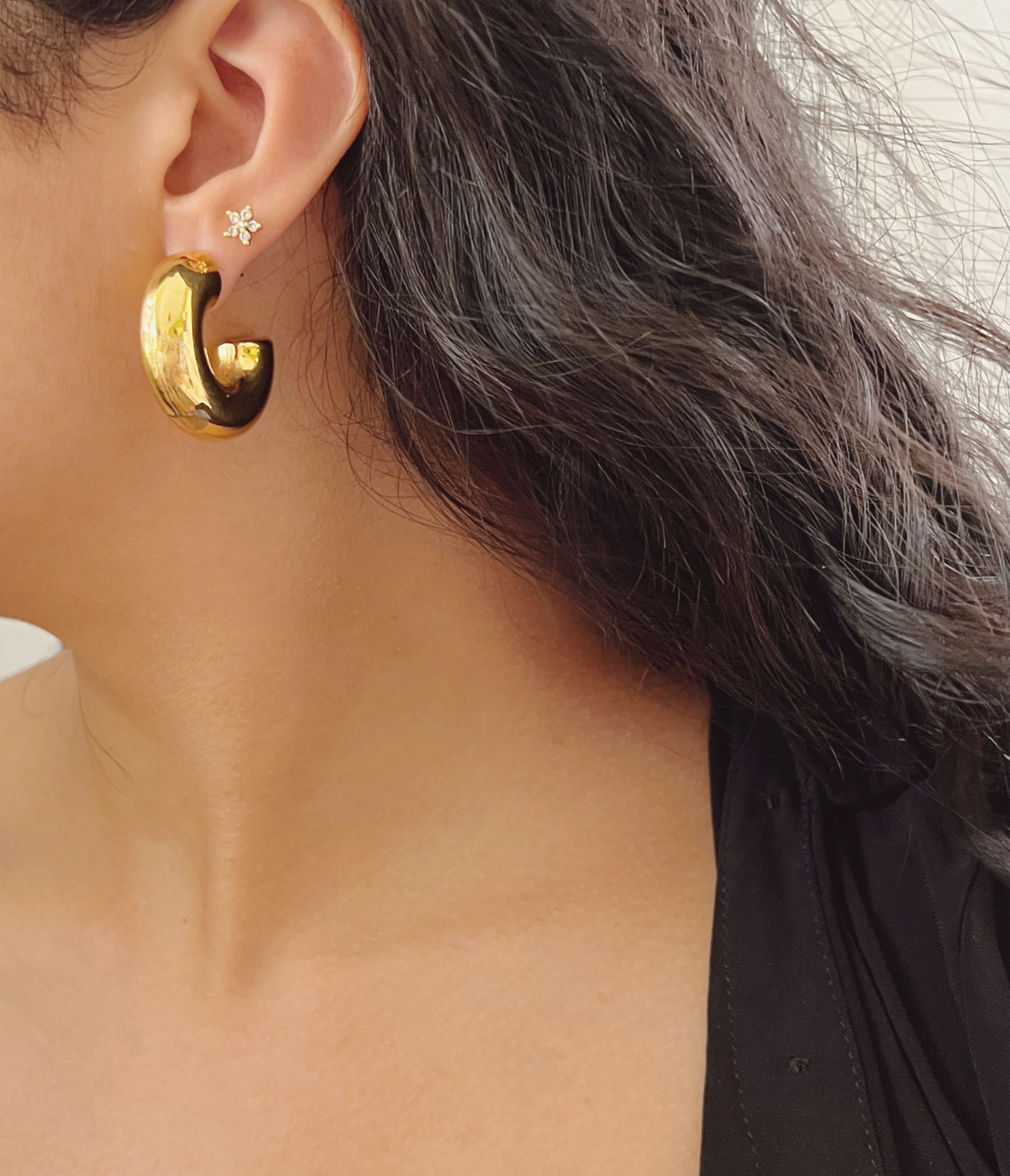 Roma chunky hoops