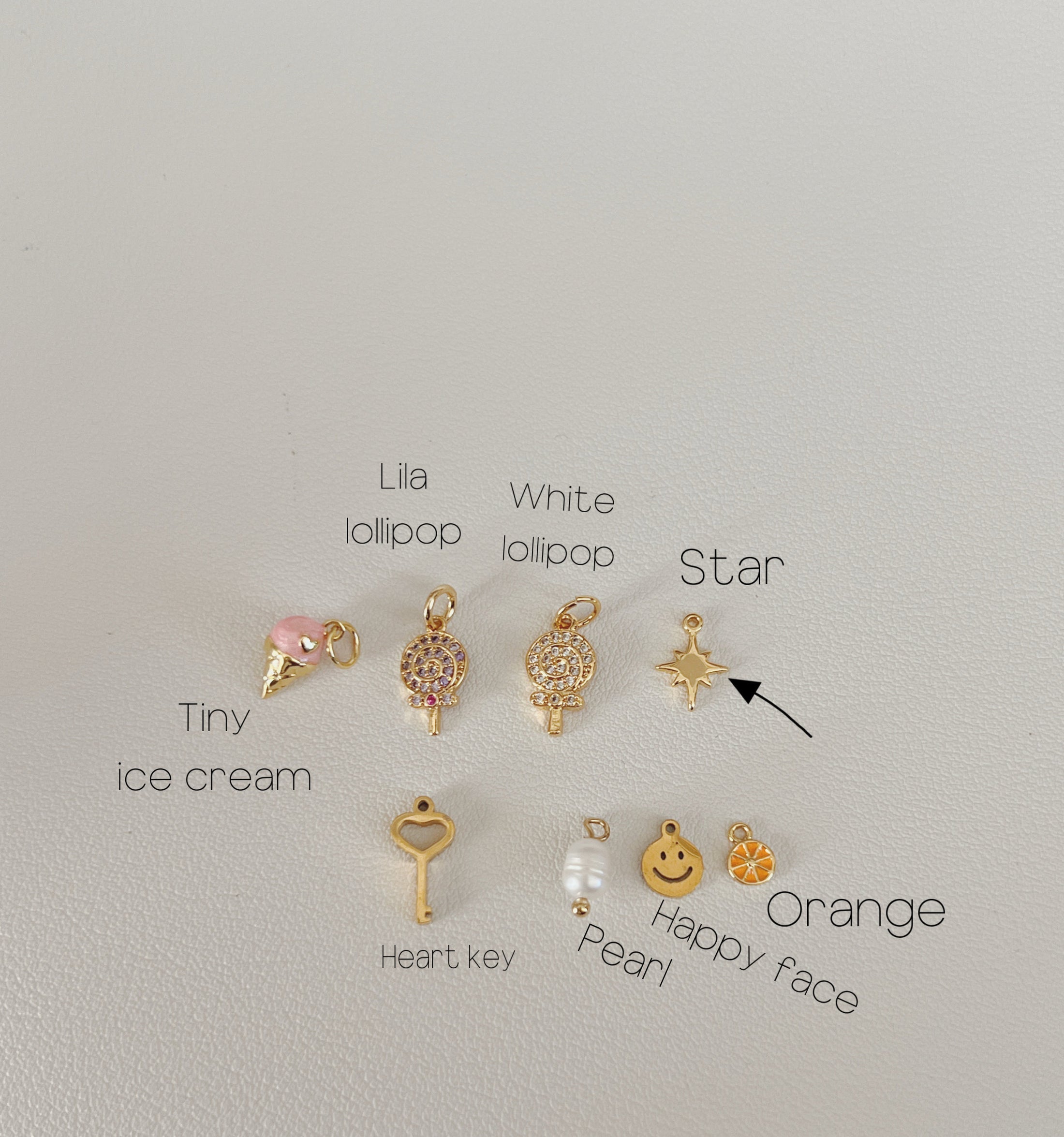 Tiny charms