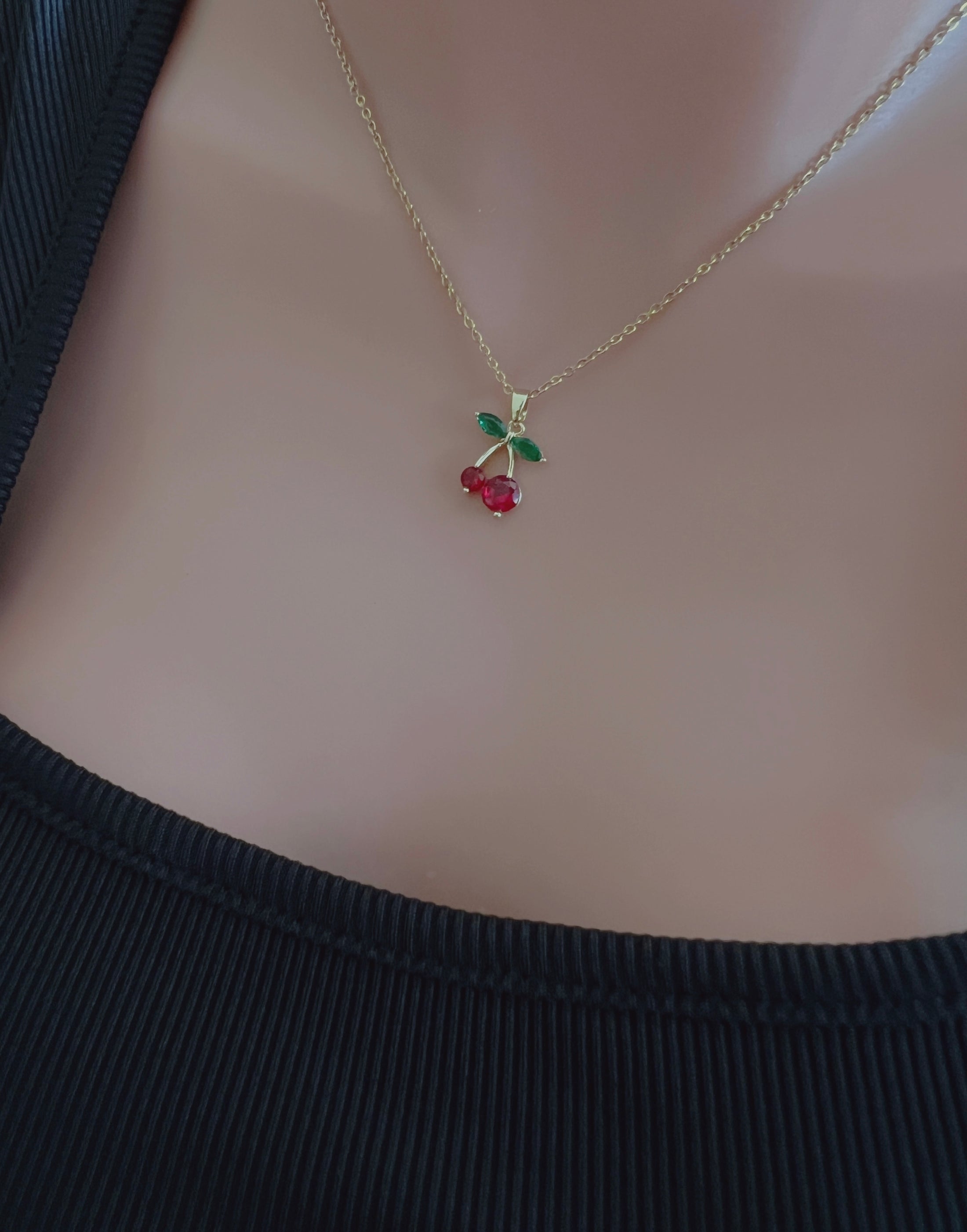 Cherry necklace