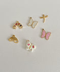 Load image into Gallery viewer, Rainbow & Butterly  charms

