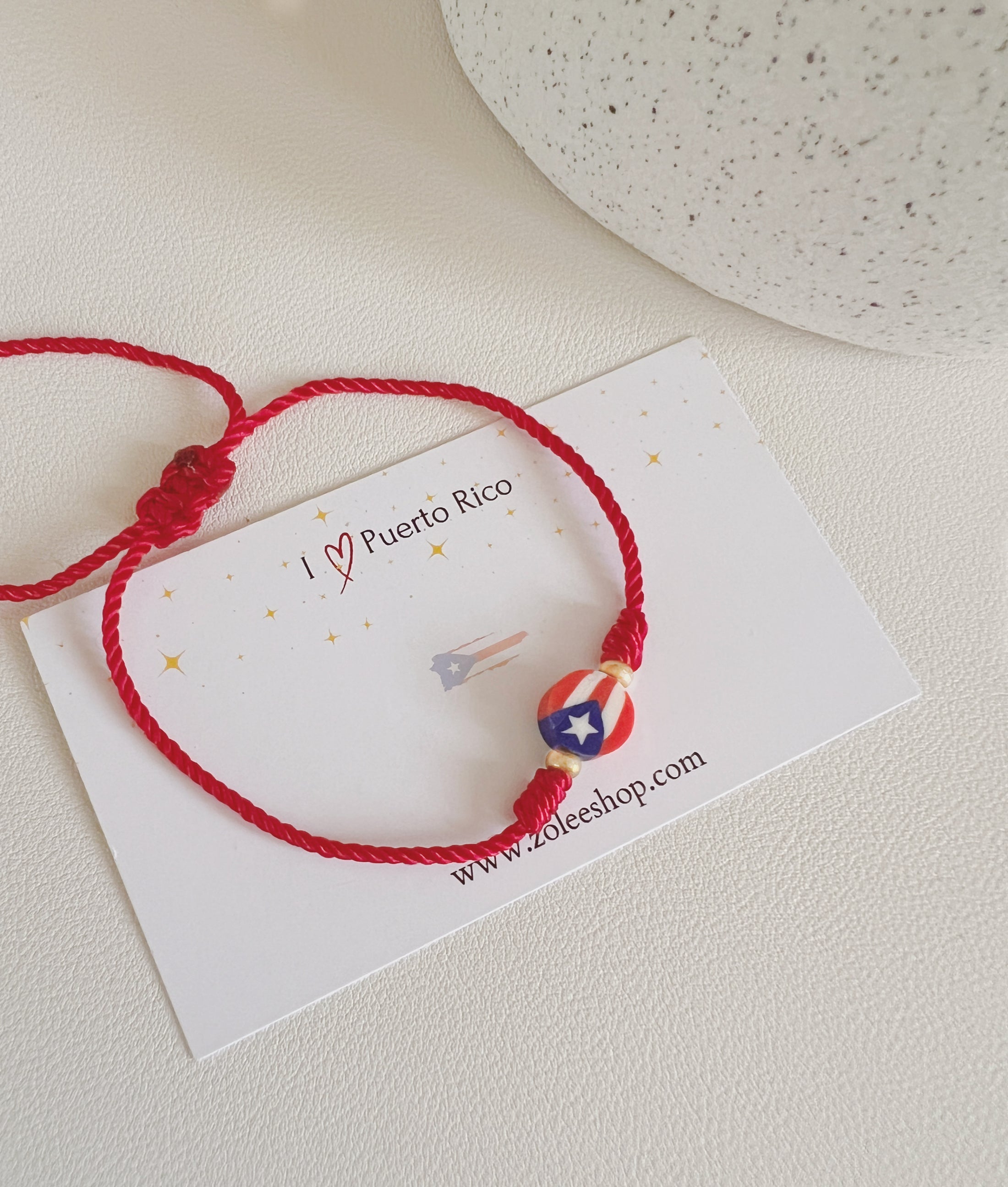 Puerto Rico unisex Flag Bracelet