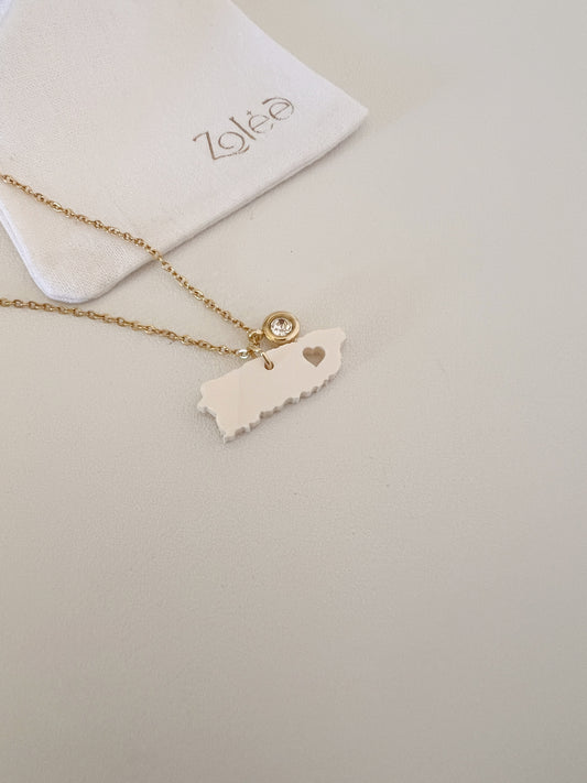 PR love necklace