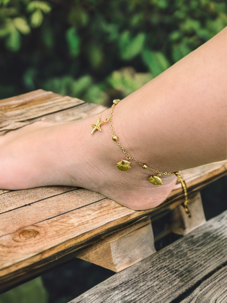 Beach life anklet