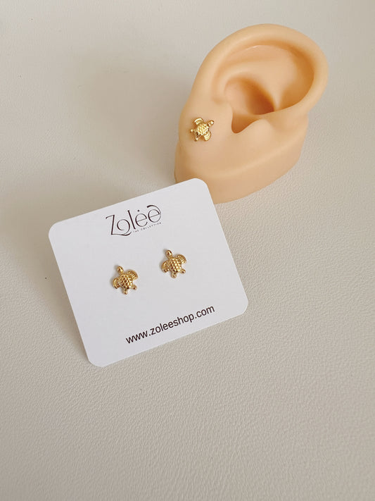 Mini turtle studs
