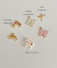 Load image into Gallery viewer, Rainbow & Butterly  charms
