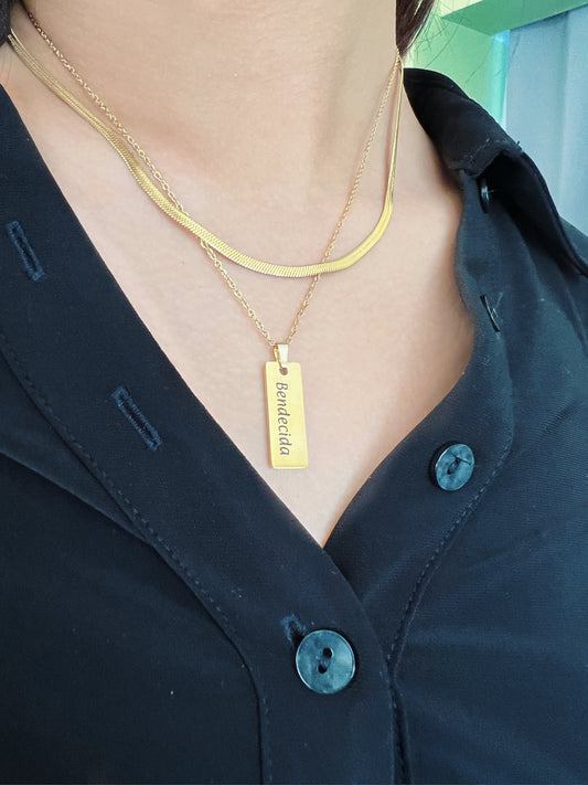 Bar necklace